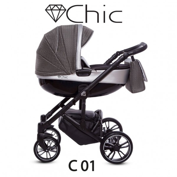 Kombinovaný kočík BabyActive Chic 2019 Kombinovaný kočík BabyActive Chic 2019